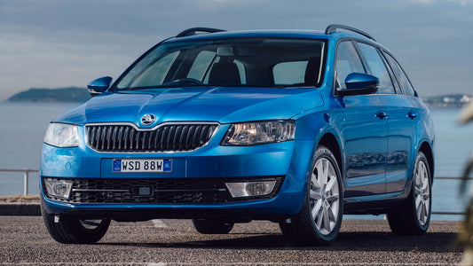 Skoda Octavia Wagon Au Hd Art Keychain