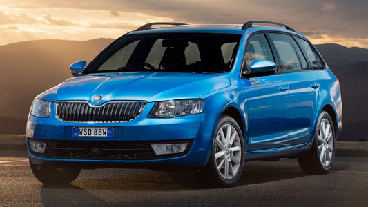 Skoda Octavia Wagon Au Hd Art Keychain