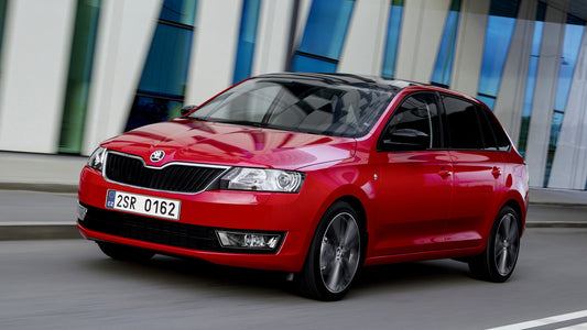 Skoda Rapid Spaceback Hd Art Keychain
