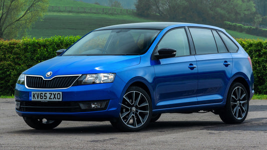 Skoda Rapid Spaceback Uk Hd Art Keychain