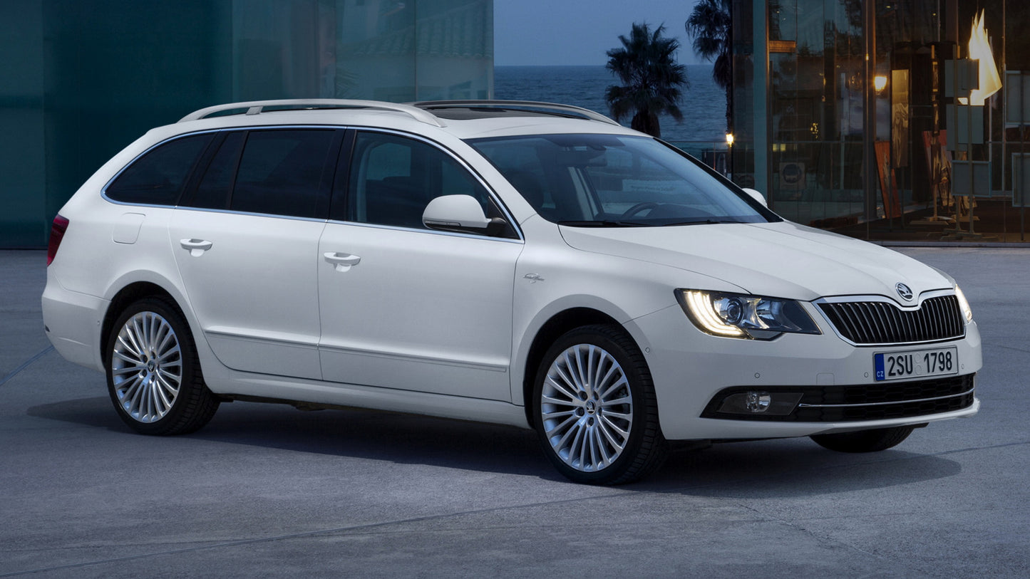 Skoda Superb Combi Laurin And Klement Hd Art Keychain