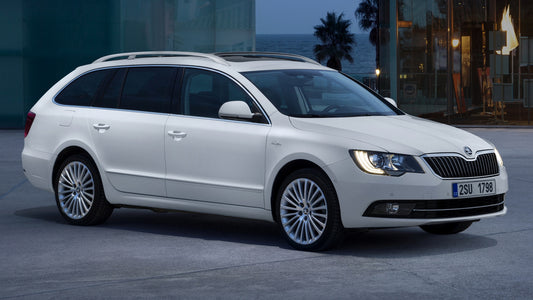 Skoda Superb Combi Laurin And Klement Hd Art Keychain