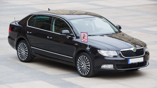 Skoda Superb Laurin And Klement Presidential Hd Art Keychain