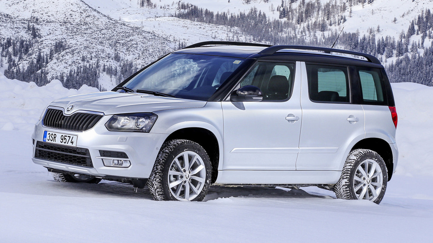Skoda Yeti Hd Art Keychain