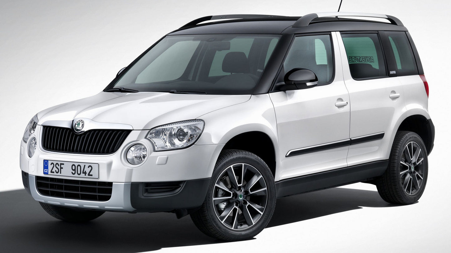 Skoda Yeti Adventure Hd Art Keychain