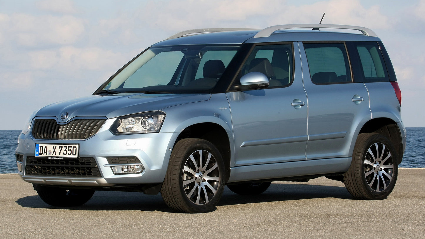 Skoda Yeti Laurin And Klement Hd Art Keychain
