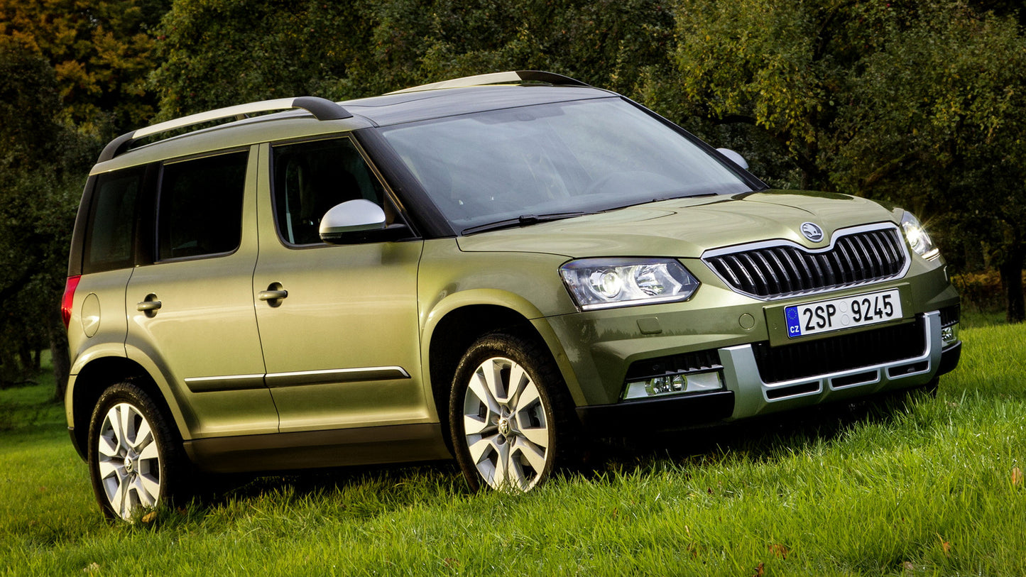 Skoda Yeti Outdoor Hd Art Keychain