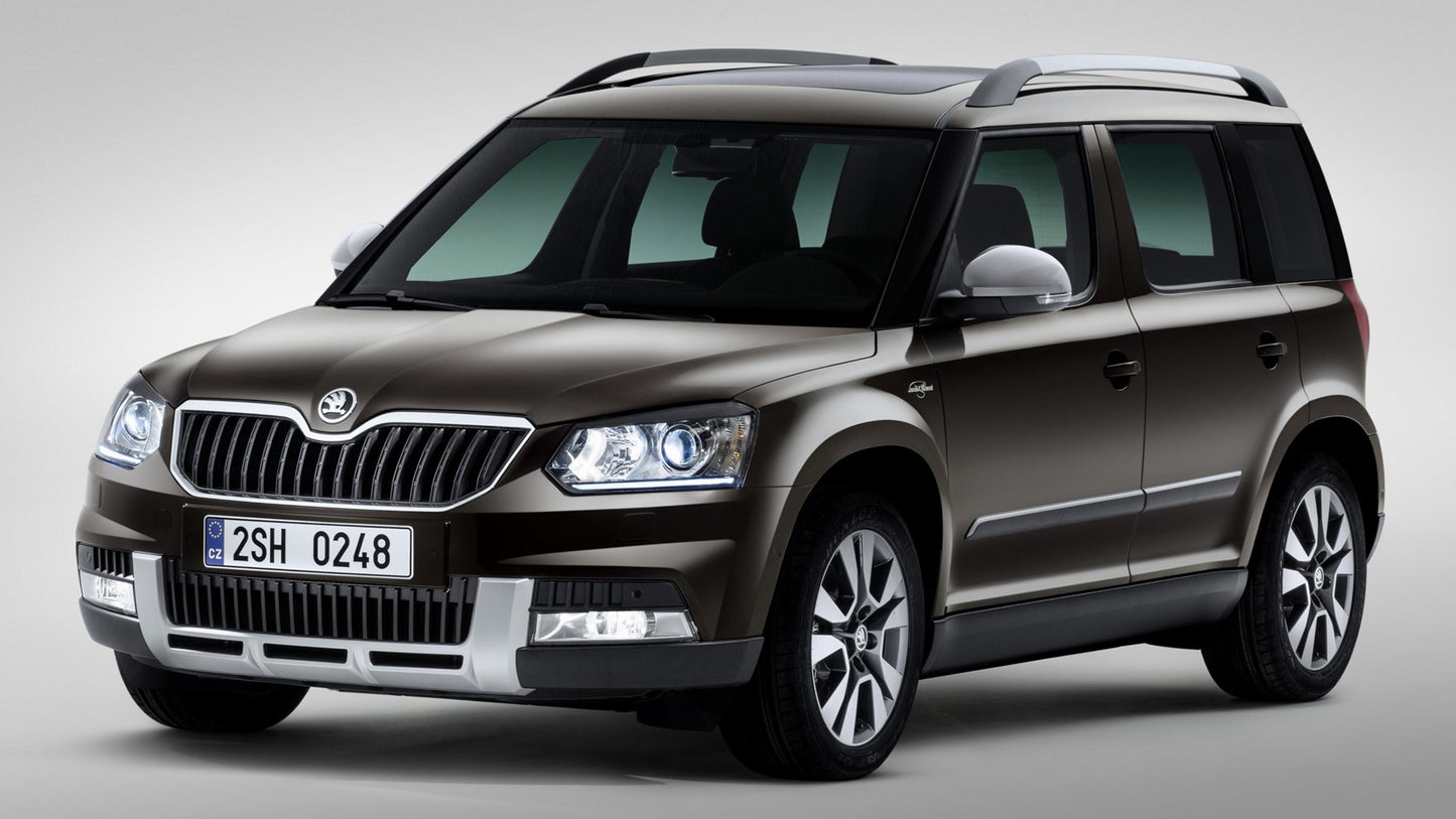 Skoda Yeti Outdoor Laurin And Klement Hd Art Keychain