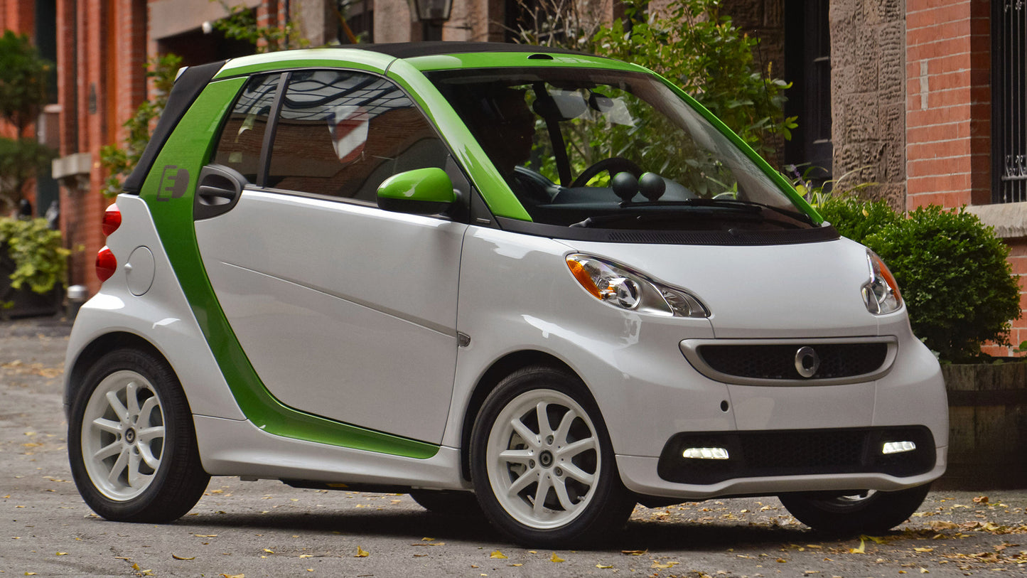 Smart Fortwo Cabrio Electric Drive Us Hd Art Keychain