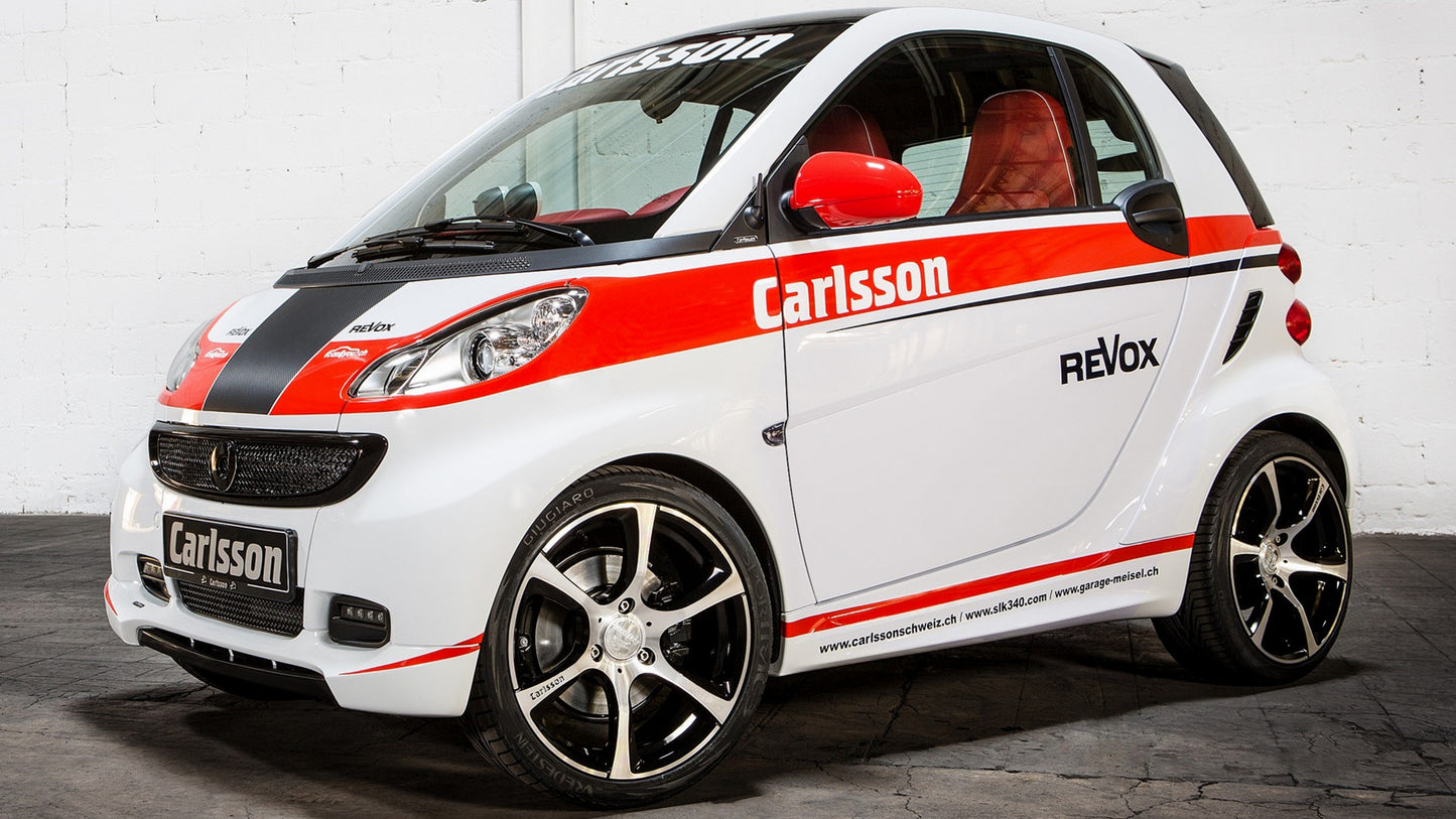 Smart Fortwo Race Edition By Carlsson Hd Art Keychain