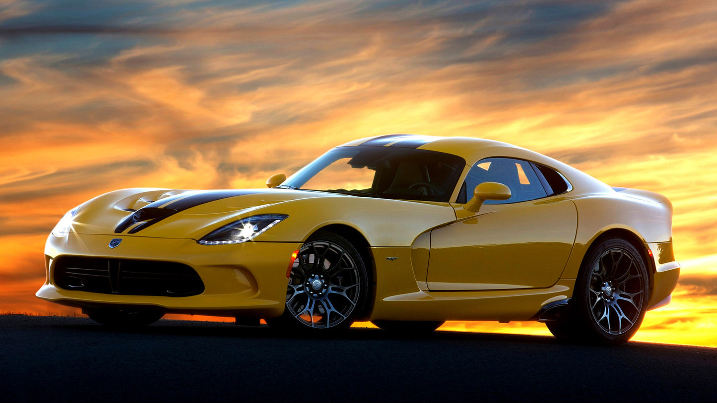 Srt Viper Hd Art Keychain
