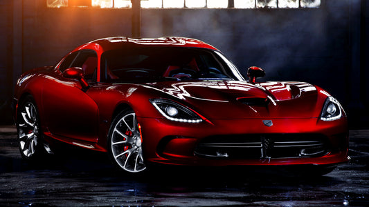 Srt Viper Gts Hd Art Keychain