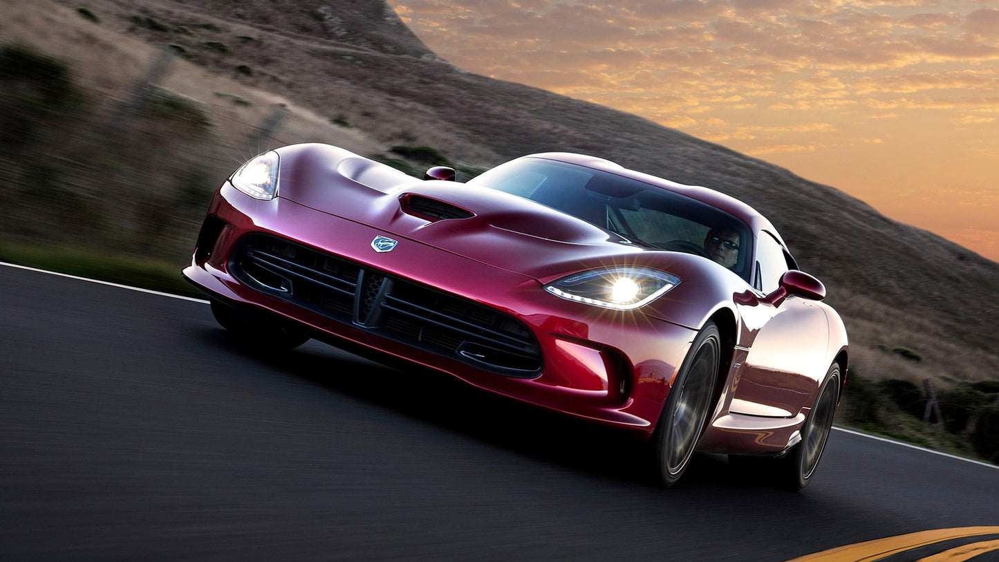 Srt Viper Gts Hd Art Keychain