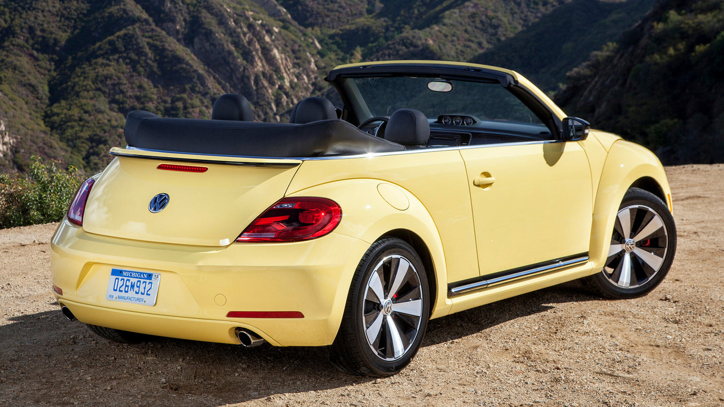 Volkswagen Beetle Convertible Us Hd Art Keychain
