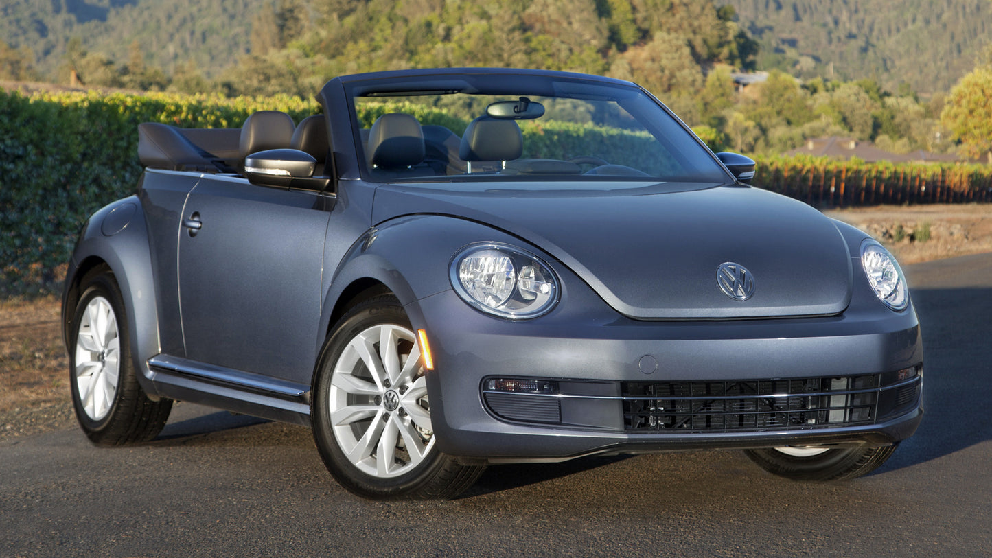 Volkswagen Beetle Convertible Us Hd Art Keychain