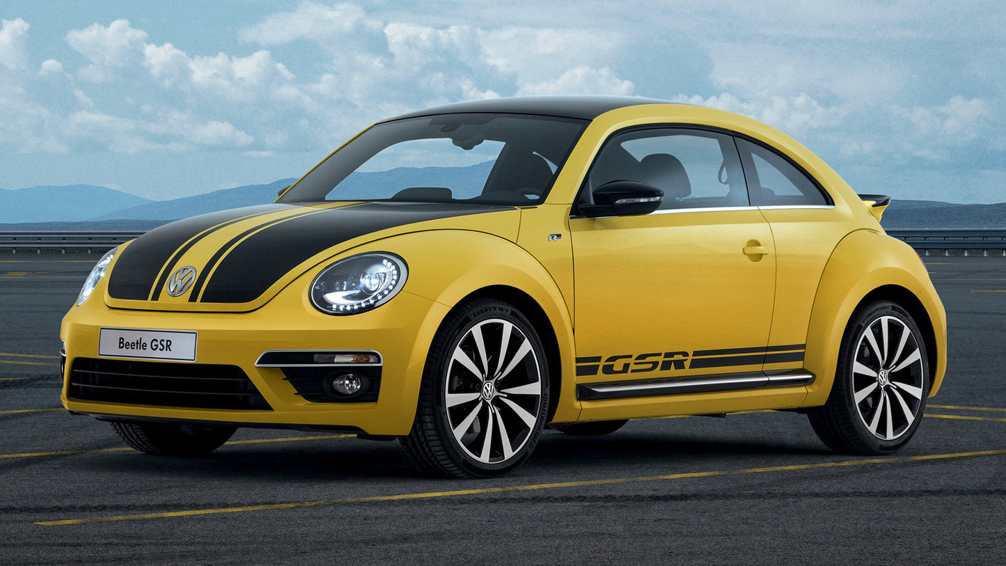 Volkswagen Beetle Gsr Hd Art Keychain