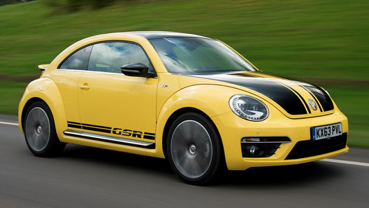 Volkswagen Beetle Gsr Uk Hd Art Keychain