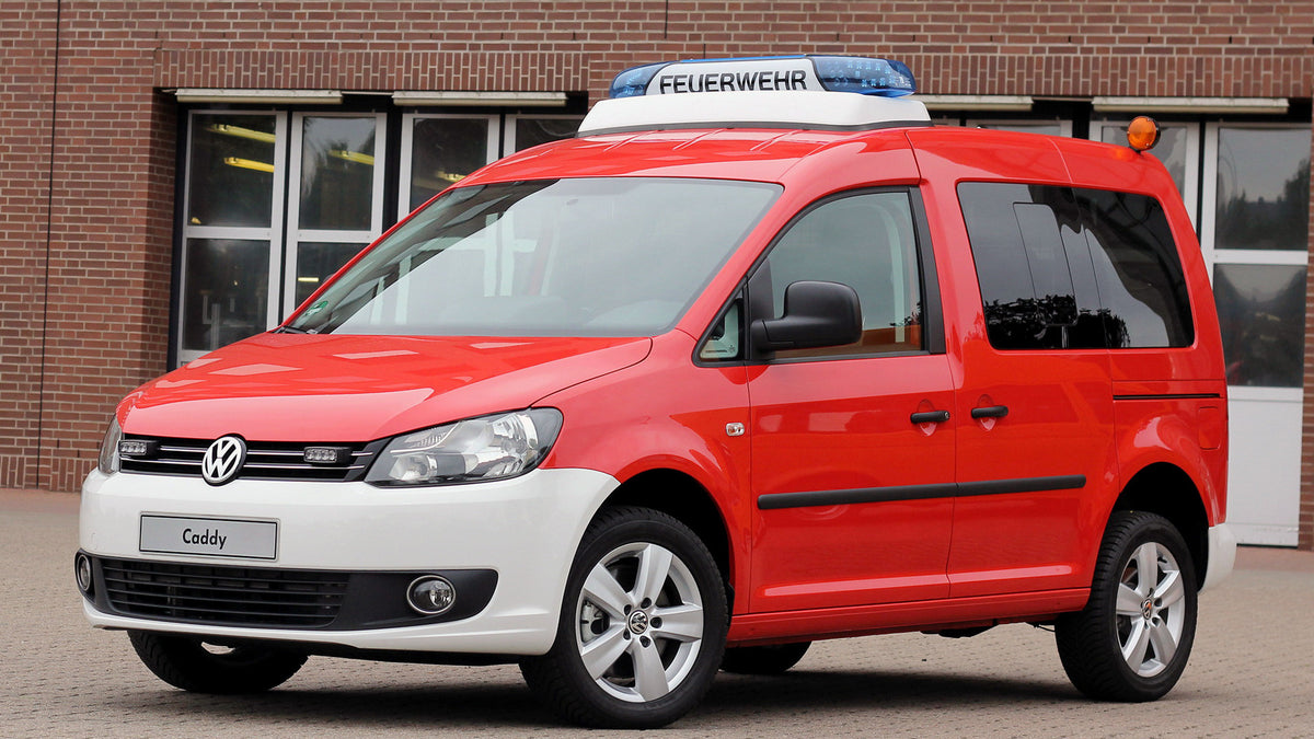 Volkswagen Caddy Feuerwehr Hd Art Magnet