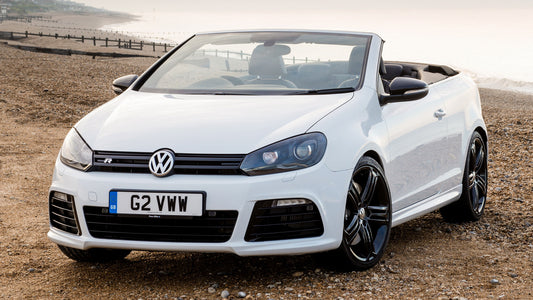 Volkswagen Golf R Cabriolet Uk Hd Art Keychain