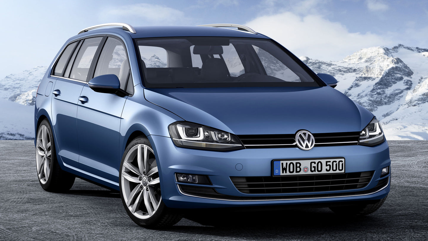 Volkswagen Golf Variant Hd Art Keychain