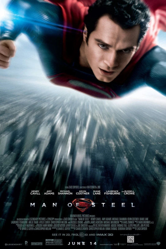2013 Man Of Steel Movie Magnet Superman Clark Kent Henry Cavill Lois