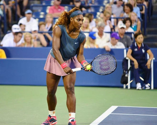 2013 Pro Tennis Player Serena Williams Glossy Keychain Keychain Wimbledon Print