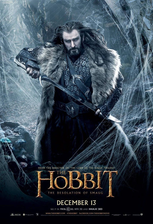 2013 The Hobbit The Desolation Of Smaug Movie Keychain Martin Freeman