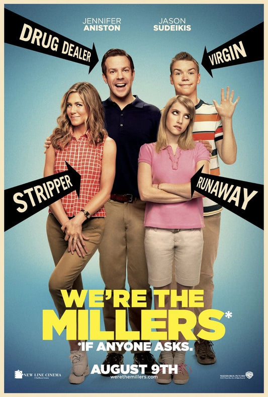 2013 Were The Millers Movie Poster Jennifer Aniston Rose David Casey