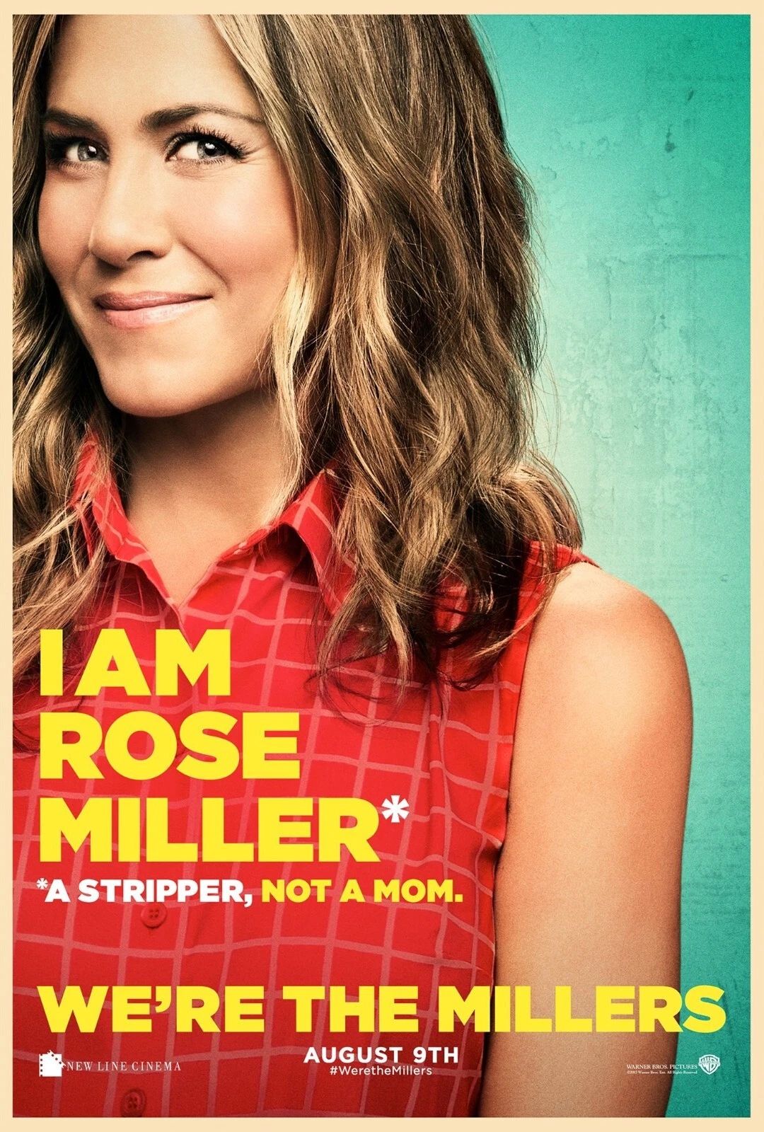 2013 Were The Millers Movie Magnet Jennifer Aniston Rose Stripper