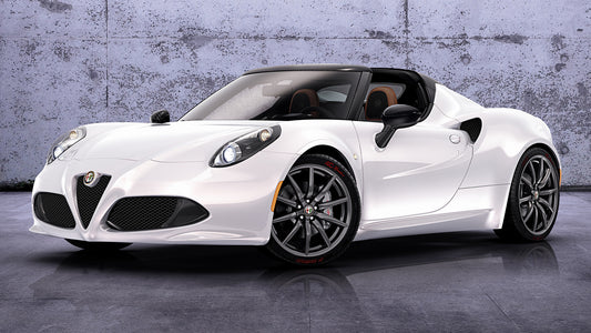 Alfa Romeo 4C Spider Concept Hd Art Keychain