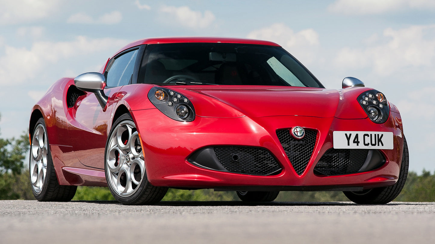 Alfa Romeo 4C Uk Hd Art Keychain