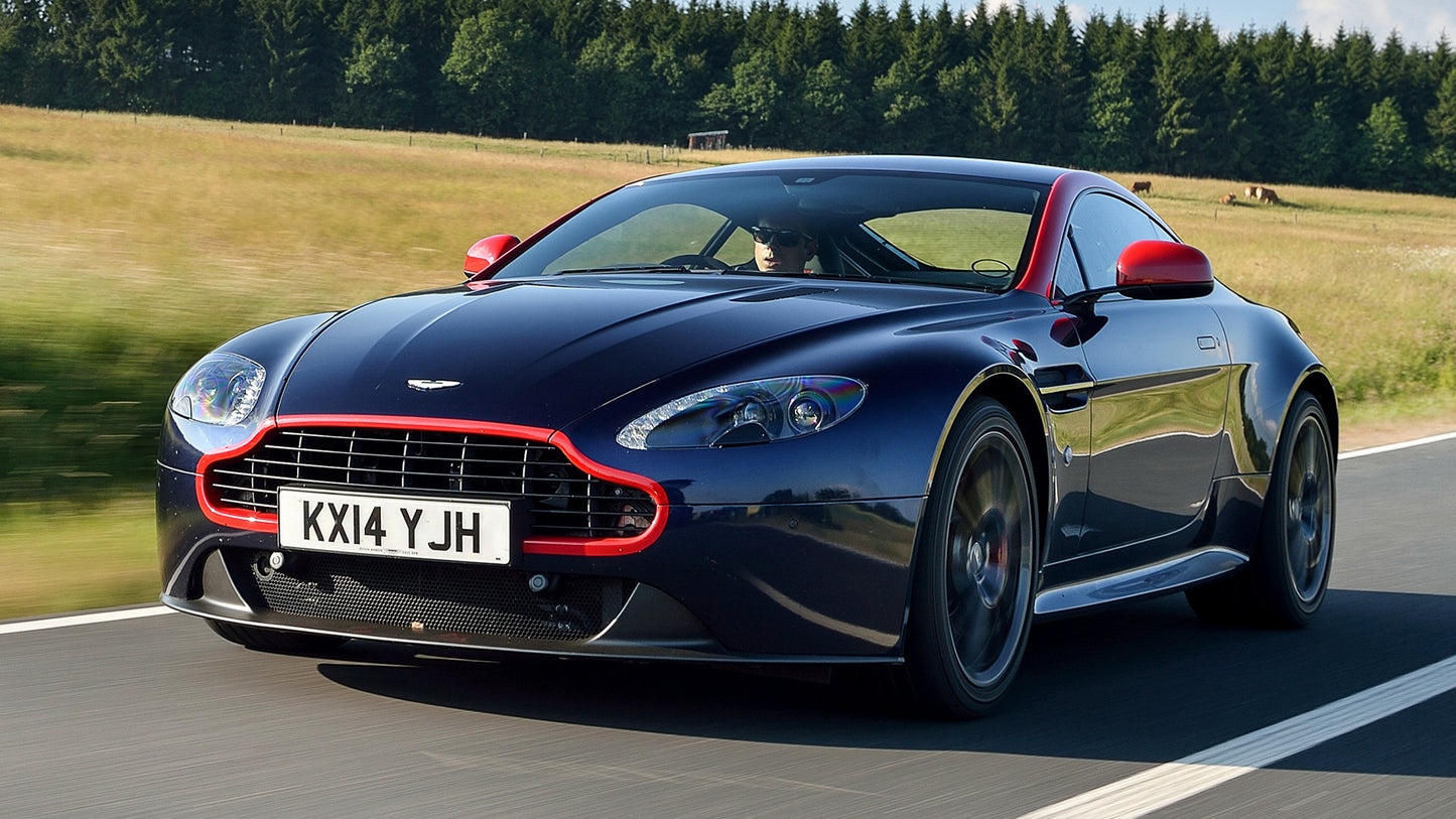 Aston Martin V8 Vantage N430 Uk Hd Art Keychain