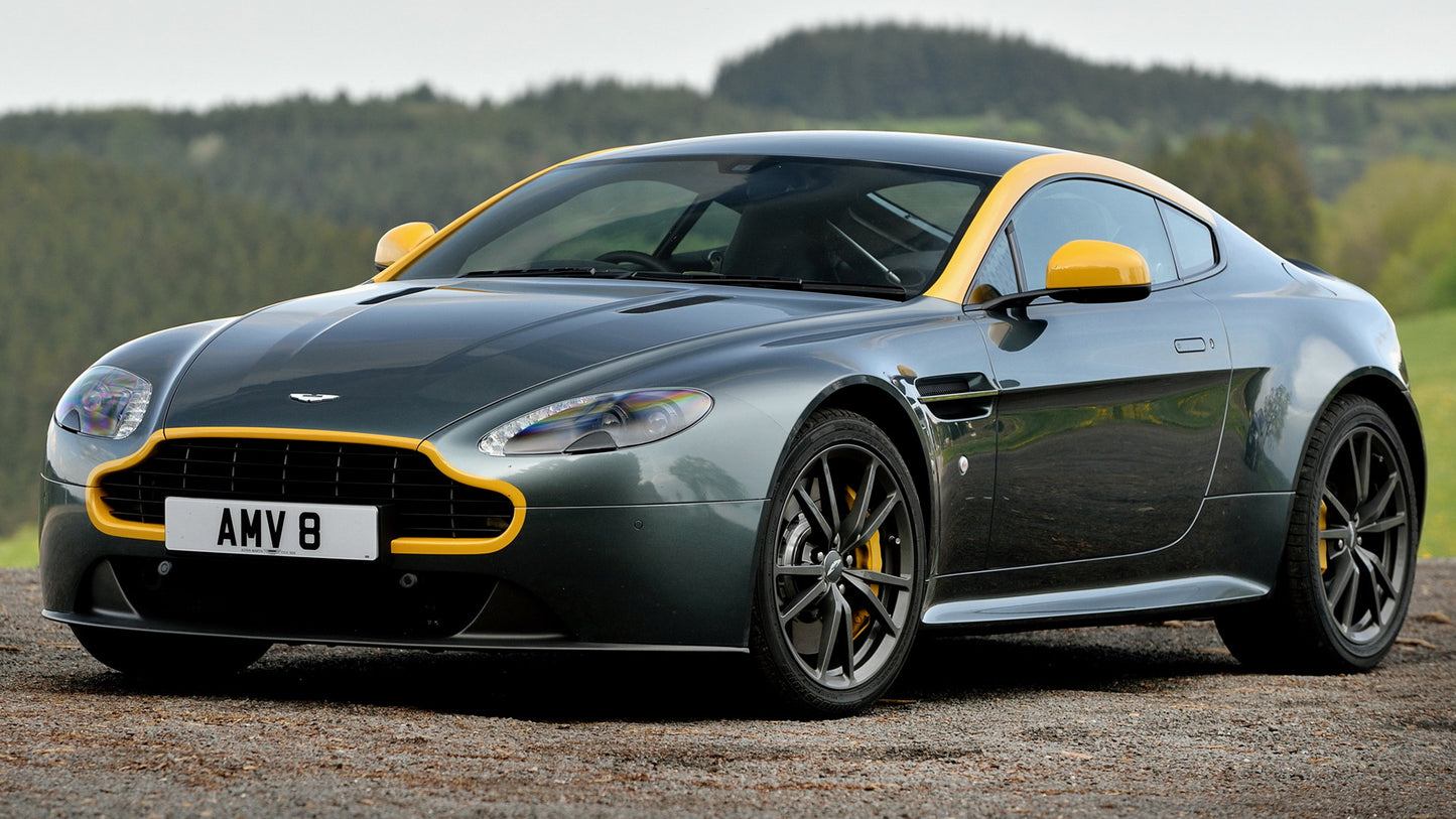 Aston Martin V8 Vantage N430 Uk Hd Art Keychain
