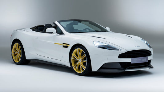 Aston Martin Works Vanquish Volante 60Th Anniversary Hd Art Keychain