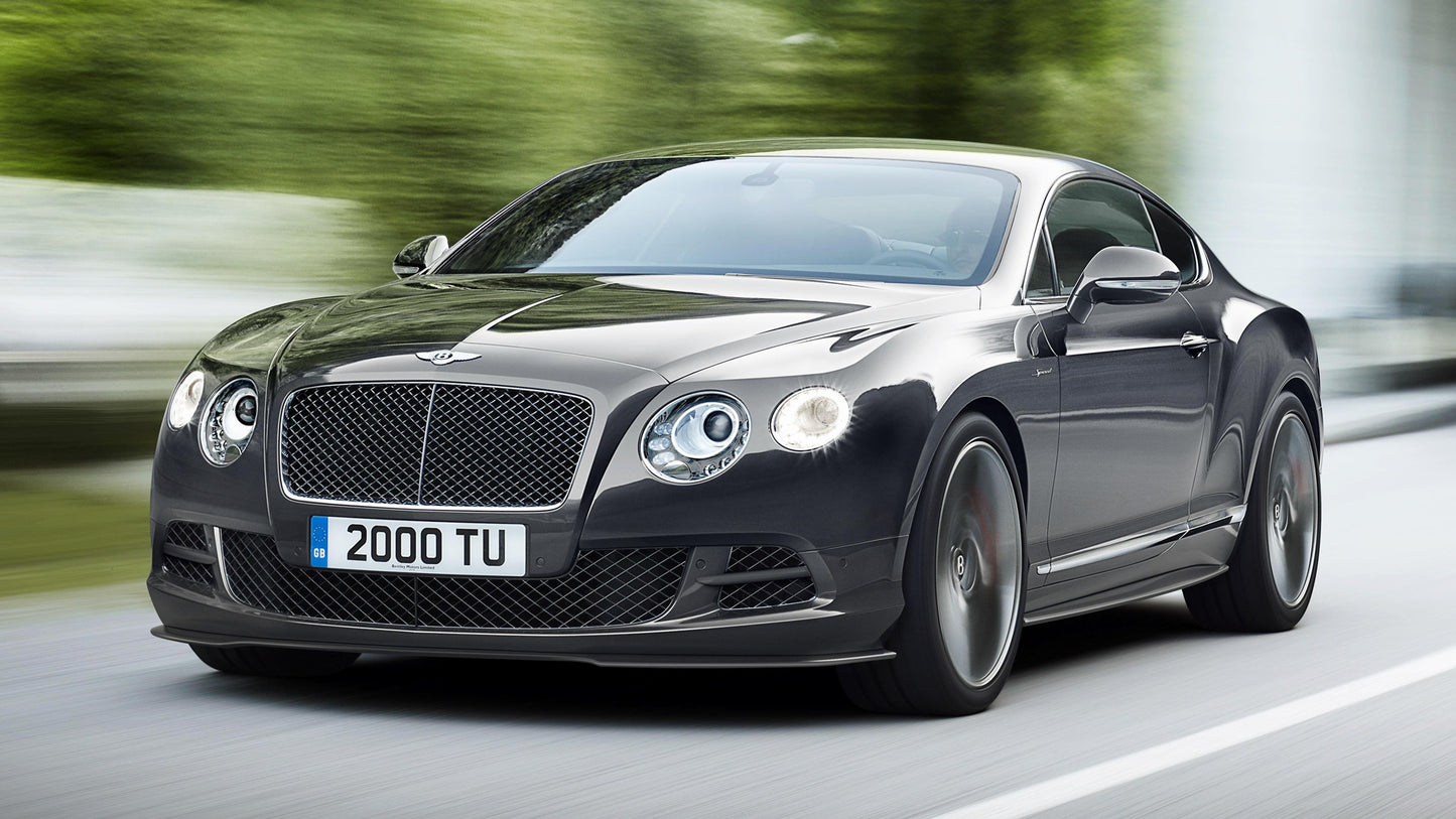 Bentley Continental Gt Speed Hd Art Keychain