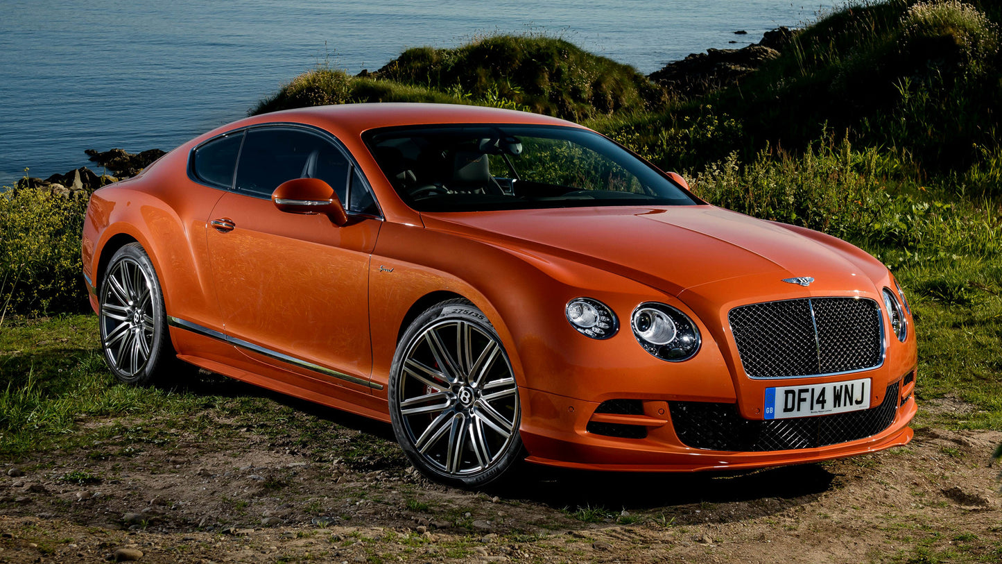 Bentley Continental Gt Speed Uk Hd Art Keychain