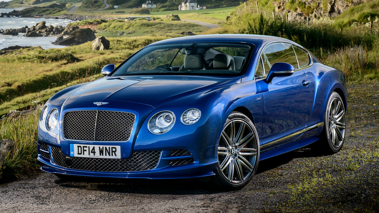 Bentley Continental Gt Speed Uk Hd Art Keychain