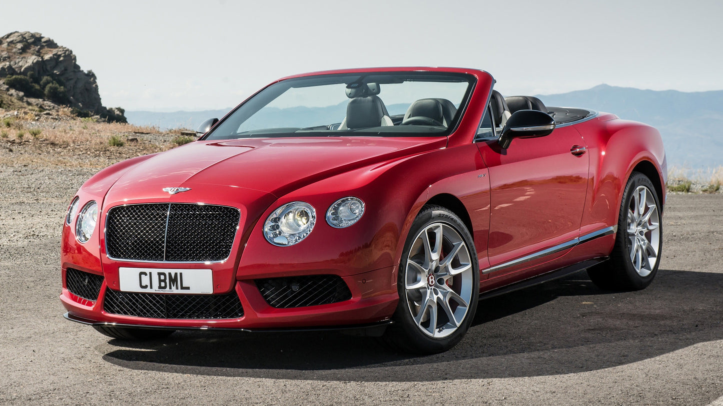 Bentley Continental Gt V8 S Convertible Hd Art Keychain