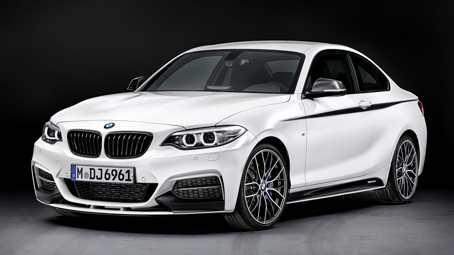 Bmw M235I Coupe With M Performance Parts Hd Art Keychain