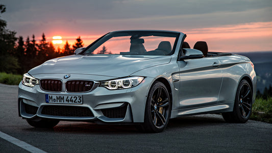 Bmw M4 Convertible Hd Art Keychain