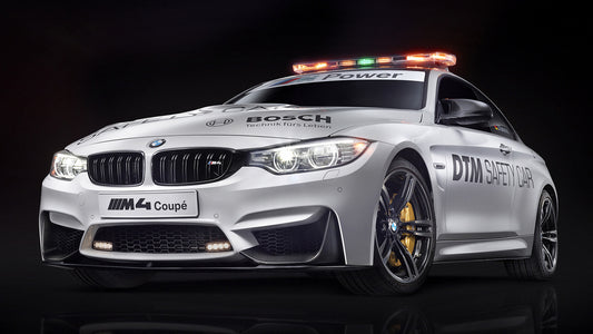 Bmw M4 Coupe Dtm Safety Car Hd Art Keychain