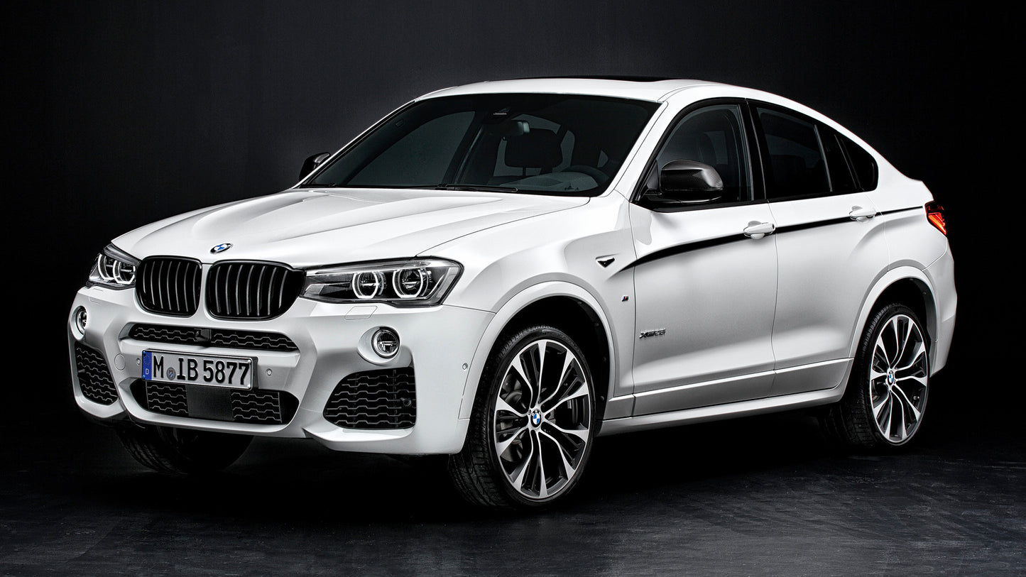 Bmw X4 With M Performance Parts Hd Art Keychain