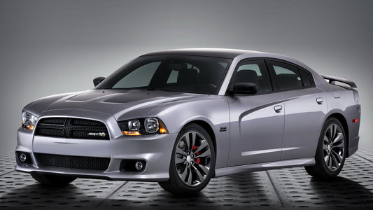 Dodge Charger Srt8 Satin Vapor Hd Art Keychain