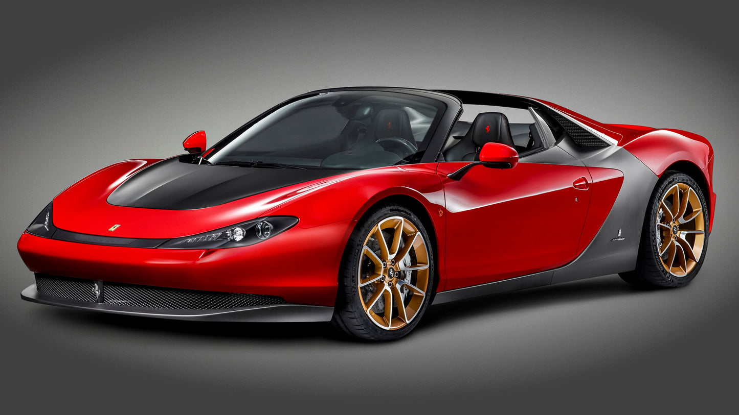 Ferrari Sergio Hd Art Keychain