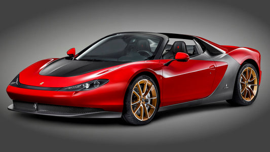 Ferrari Sergio Hd Art Keychain