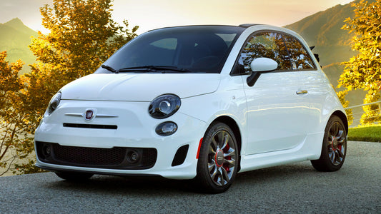 Fiat 500C Gq Us Hd Art Keychain