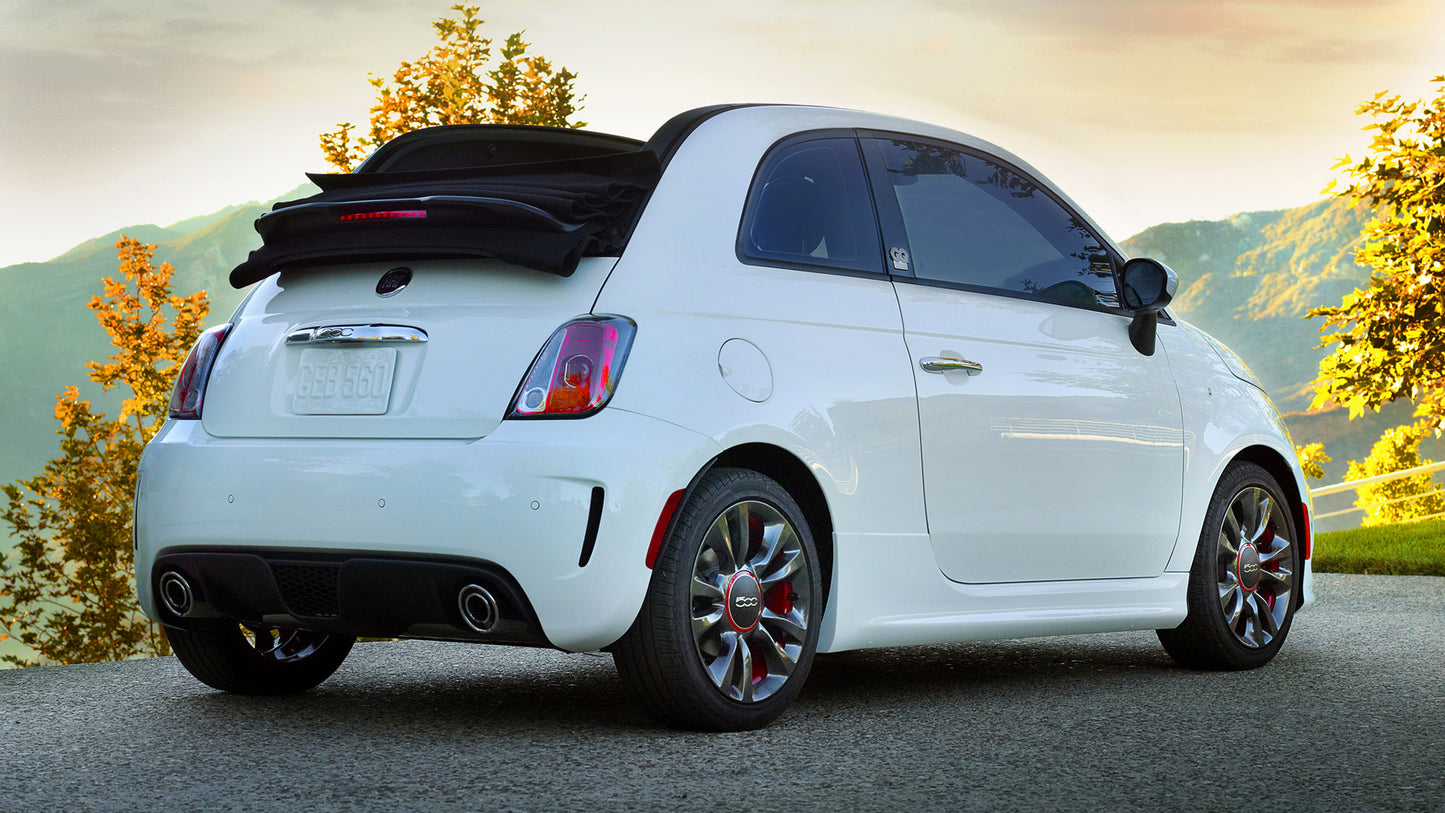 Fiat 500C Gq Us Hd Art Keychain