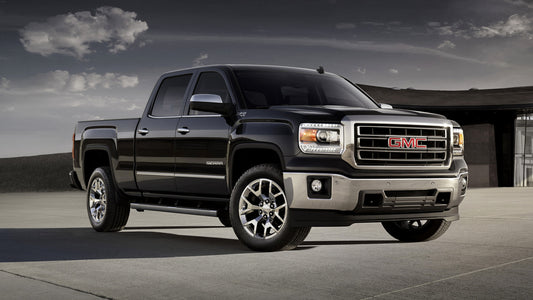 Gmc Sierra Slt Crew Cab Hd Art Keychain