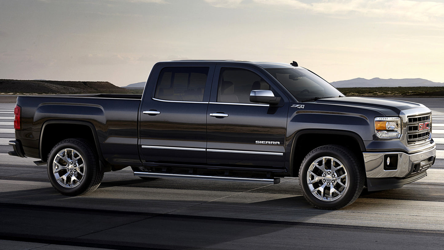 Gmc Sierra Slt Crew Cab Hd Art Keychain