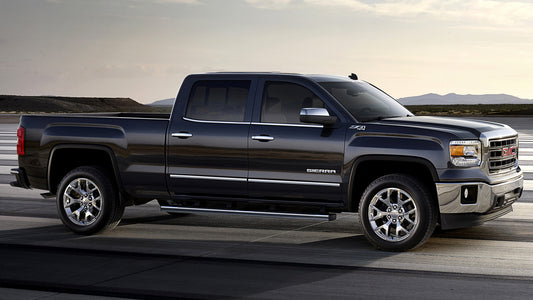 Gmc Sierra Slt Crew Cab Hd Art Keychain